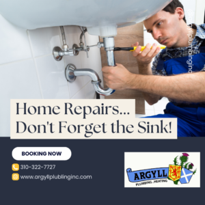 Argyll plumbing Tips on bathroom sink 